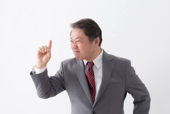 上司のイラスト